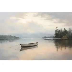 Con thuyền trên dòng sông tĩnh lặng - Bình Minh Yên Bình Nơi Neo Đậu