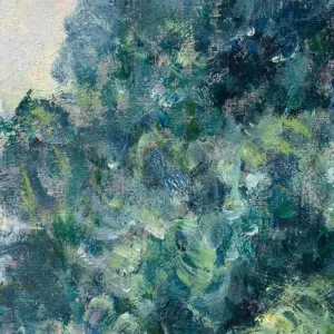 Tranh Canvas Phong Cảnh: Khúc Sông Seine Tại Giverny - Claude Monet