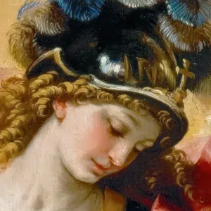 Tranh Canvas Nghệ Thuật Baroque: Tổng Lãnh Thiên Thần Michael Giáng Quỷ