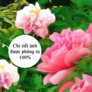 Tranh Canvas Sơn Thủy Hữu Tình: Tùng Hạc Diên Niên Và Cảnh Sắc Thiên Nhiên Hùng Vĩ