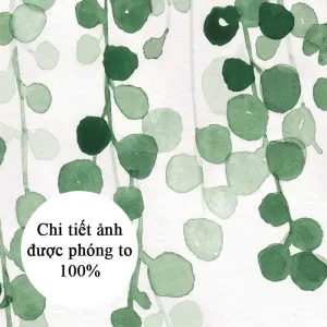 Tranh Canvas Lá Cây Treo Màu Nước Minimalist - Botanical Art Tinh Tế