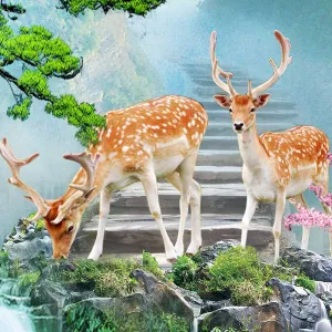 Cảnh Quan Sơn Thủy Hữu Tình Phú Quý Bình An