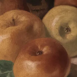 Tĩnh Vật Táo Và Bình Gốm Nghệ Thuật