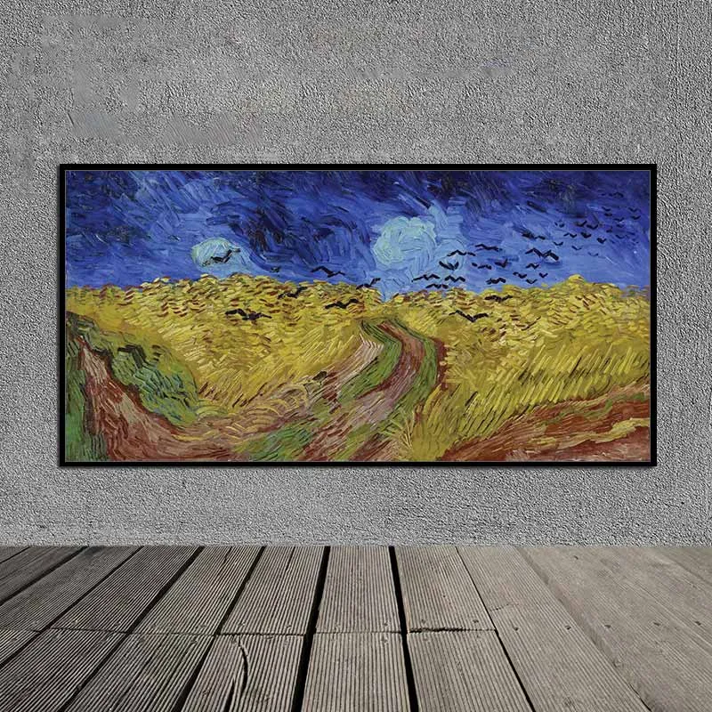 Cánh đồng lúa mì với đàn quạ (Vincent van Gogh)