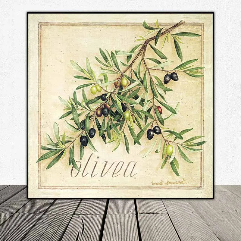 Tranh in từ bản vẽ màu nước về thực vật của họa sĩ Vincent Jeannerot