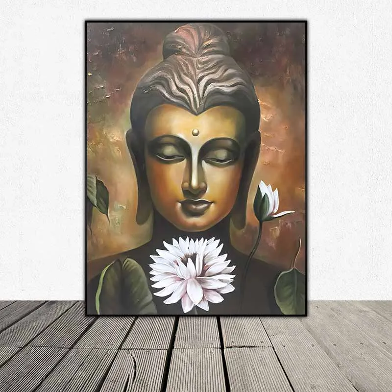 Tranh Phật giáo, tranh mặt Phật