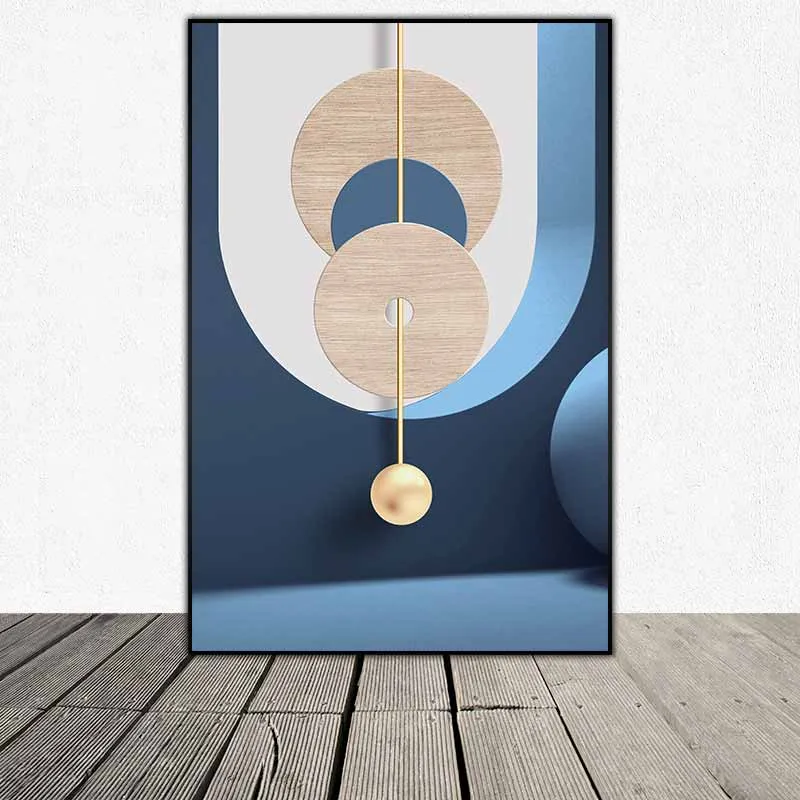 Tranh trừu tượng các vòng tròn