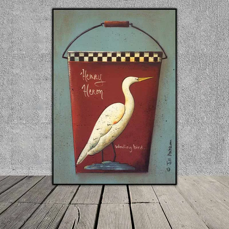 Tranh những chiếc xô của họa sĩ Jill Ankrom