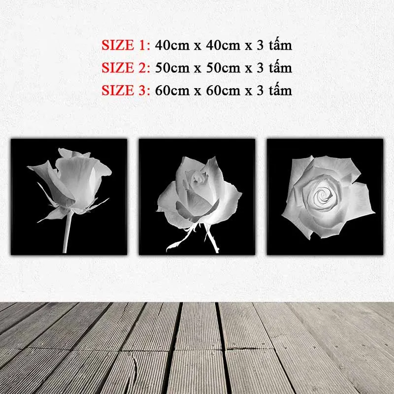 Tranh hoa hồng X Ray