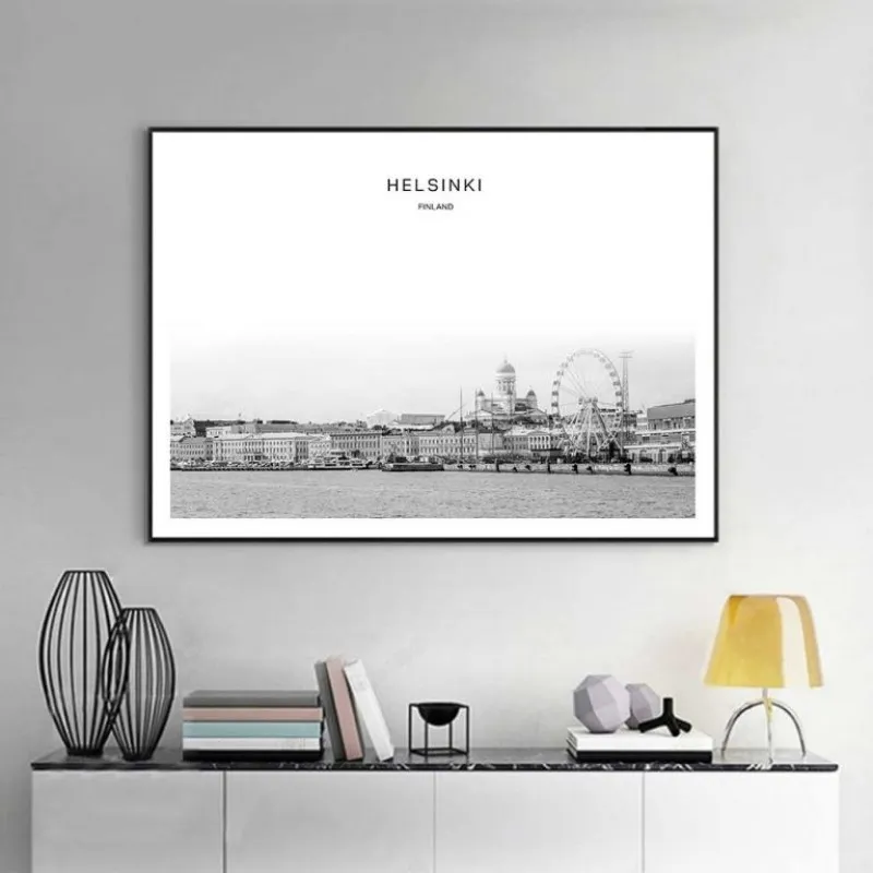 Tranh những công trình kiến trúc nổi tiếng