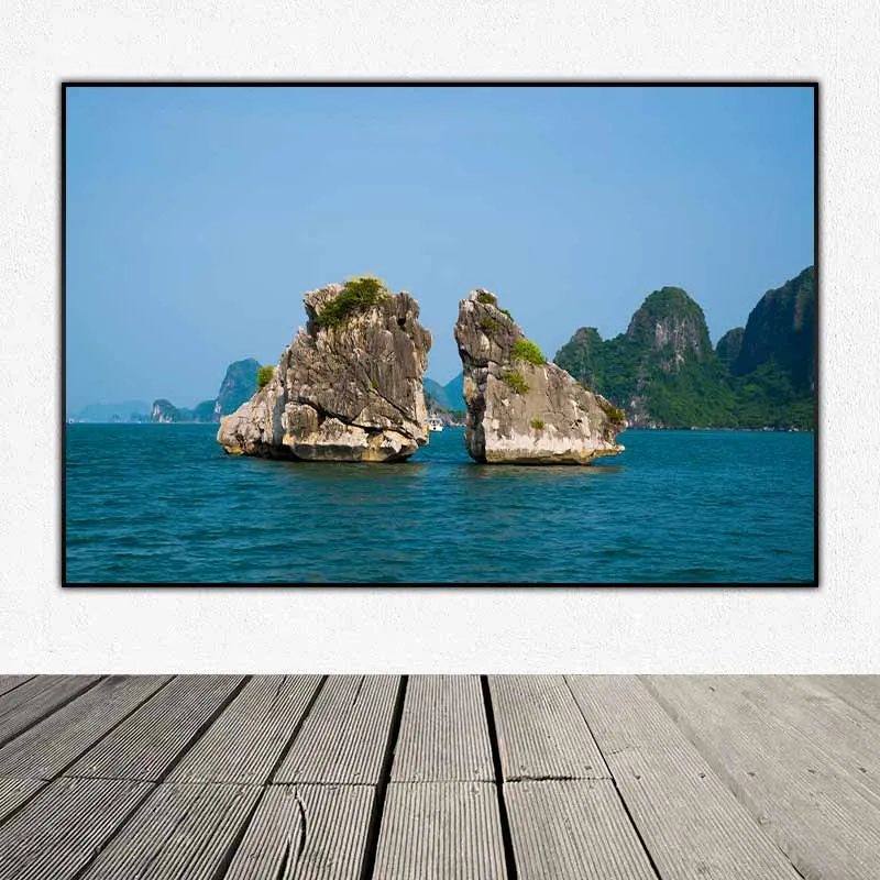 Tranh phong cảnh Việt Nam Vịnh Hạ Long