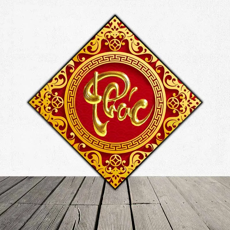 Tranh chữ Phúc Lộc Thọ