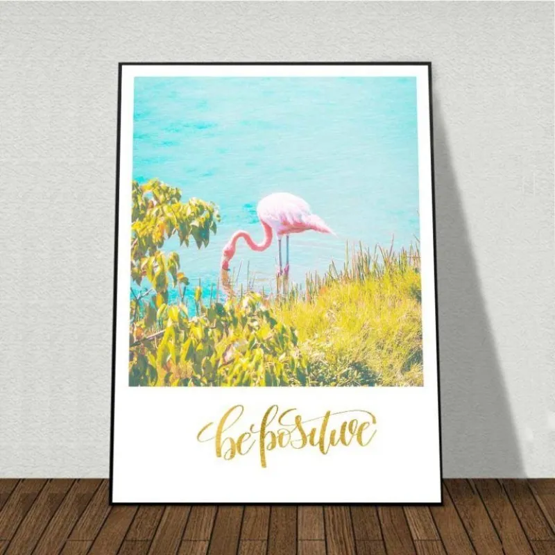 Tranh Bắc Âu kết hợp chữ