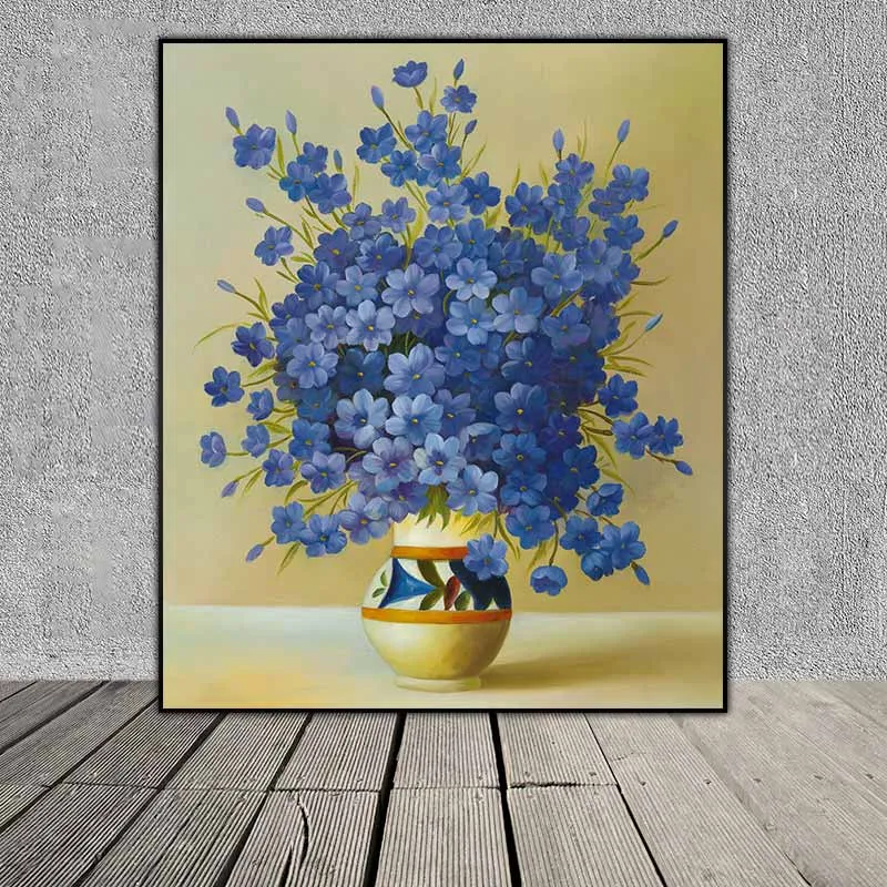 Tranh tĩnh vật bình hoa