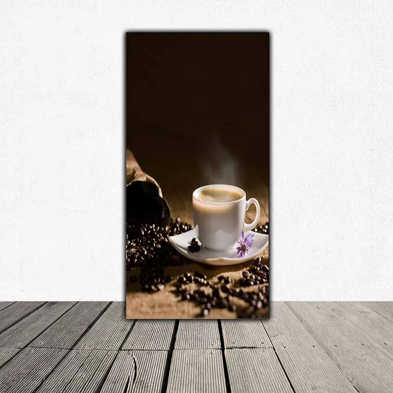 Tranh tách cà phê và những hạt cà phê, coffe, cafe