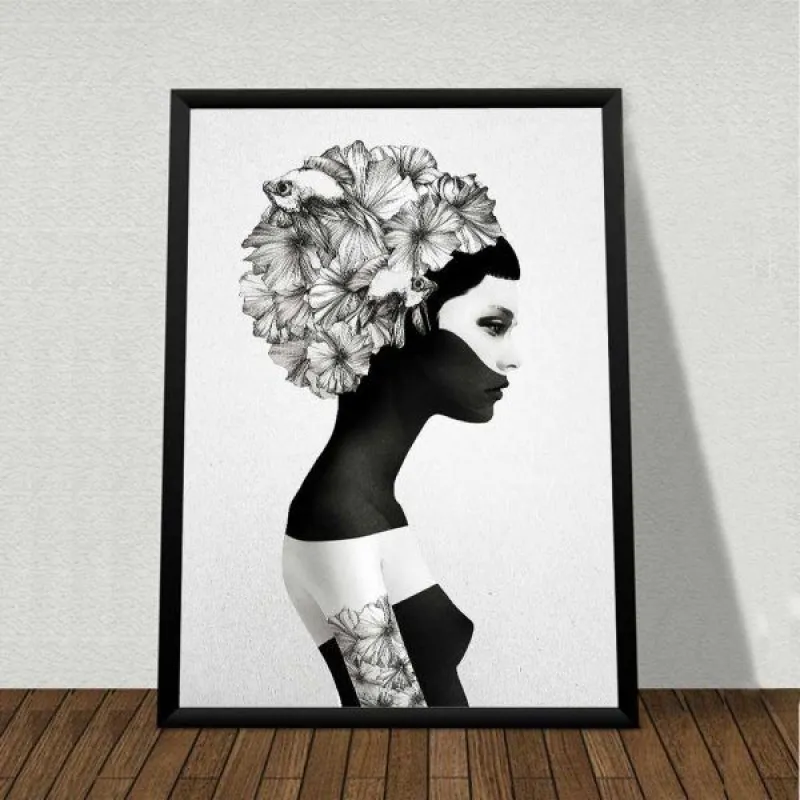 Tranh canvas Scandinavian thời trang và các cô gái