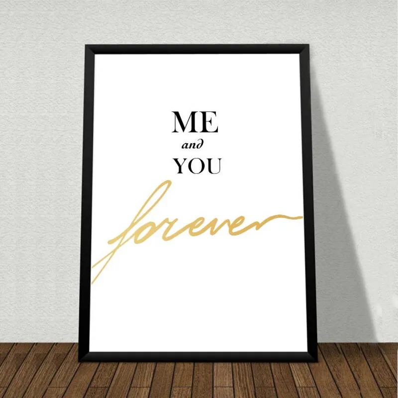 Tranh Bắc âu Scandinavian chữ, quả dứa và chó french bulldog