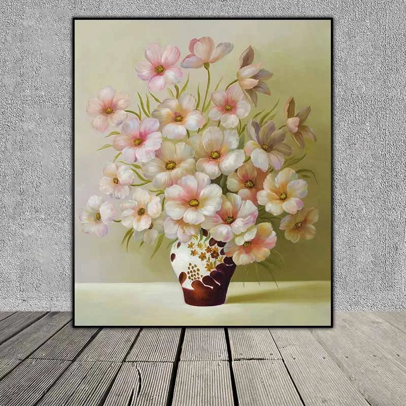 Tranh tĩnh vật bình hoa