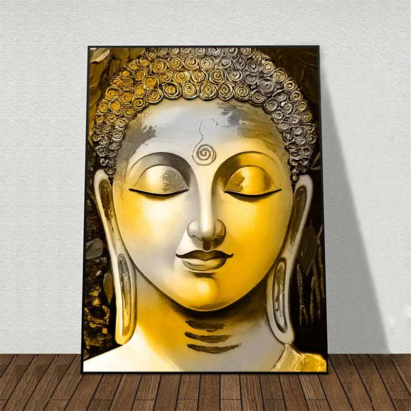 Tranh Phật giáo, bàn tay Phật và hoa sen trắng