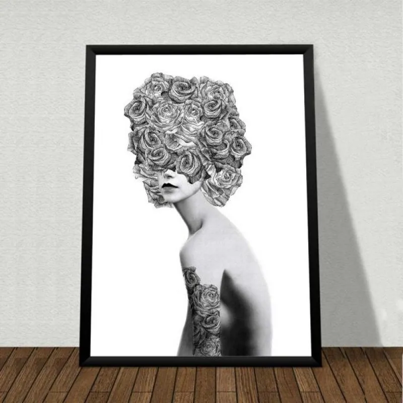 Tranh canvas Scandinavian thời trang và các cô gái