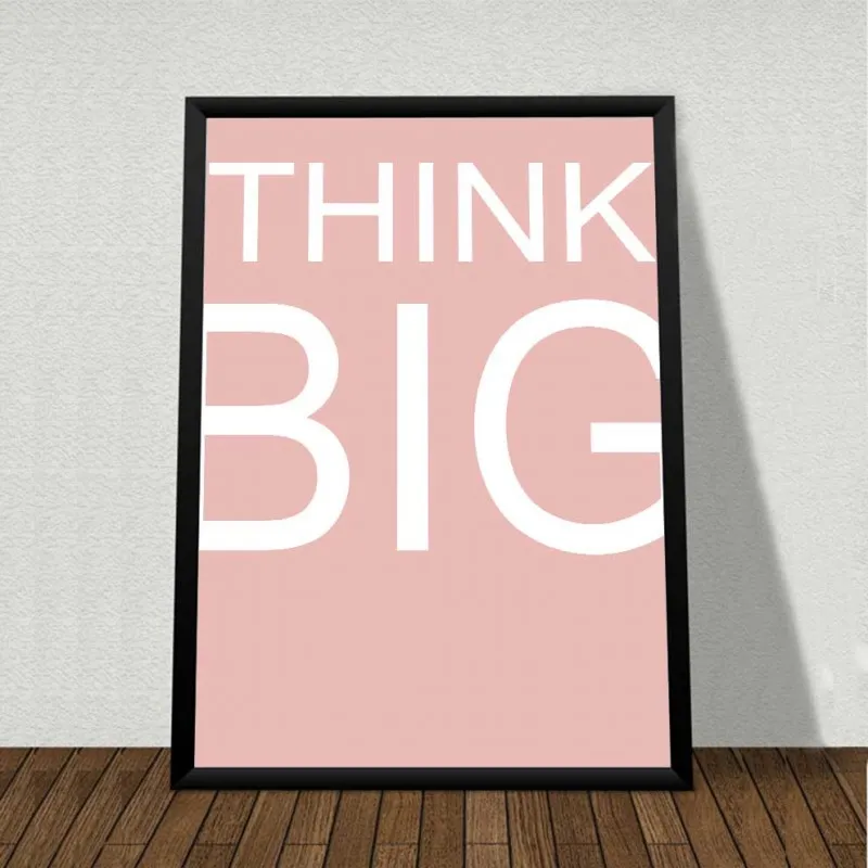 Tranh Bắc âu Scandinavian chữ, quả dứa và chó french bulldog