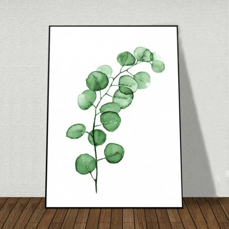 Tranh canvas các loại lá cây nhiệt đới