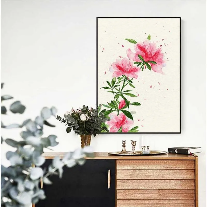 Tranh hoa quả và bánh kem