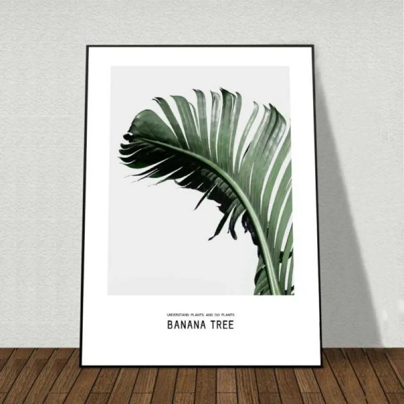 Tranh Bắc Âu Scandinavian lá cây