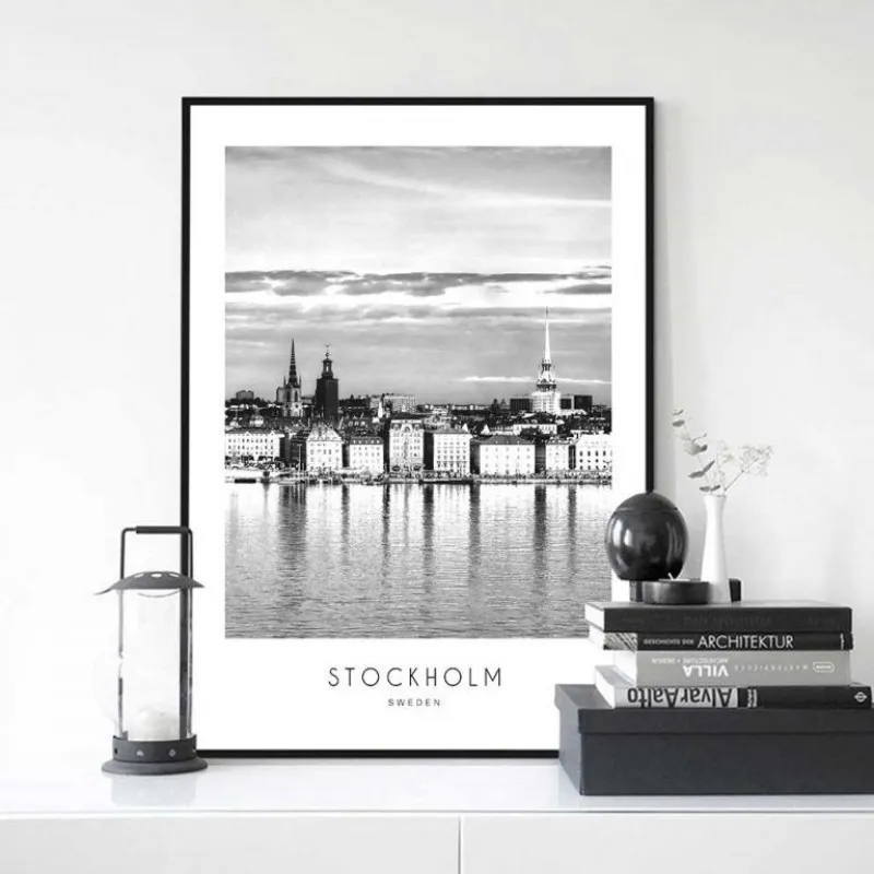 Tranh những công trình kiến trúc nổi tiếng