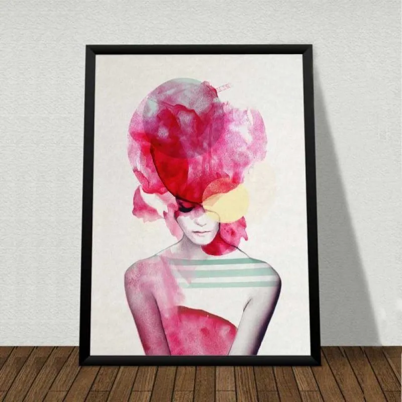 Tranh canvas Scandinavian thời trang và các cô gái