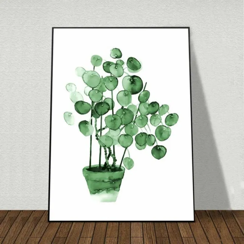 Tranh canvas các loại lá cây nhiệt đới