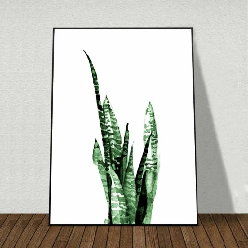 Tranh canvas các loại lá cây nhiệt đới