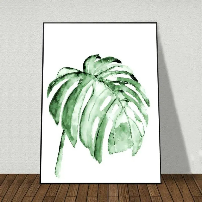 Tranh canvas các loại lá cây nhiệt đới