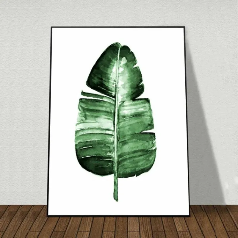 Tranh canvas các loại lá cây nhiệt đới