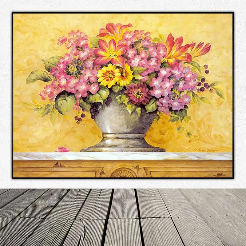 Tranh tĩnh vật hoa của họa sĩ Pamela Gladding