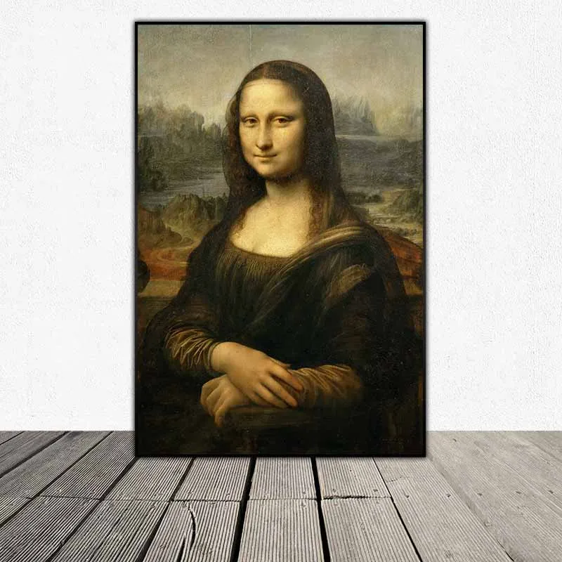 Tranh chân dung nàng Mona Lisa của họa sĩ Leonardo da Vinci