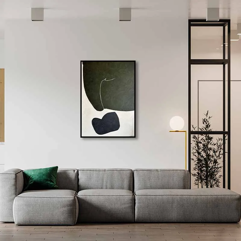 Hình Khối Độc Đáo, Bức Tranh Trừu Tượng Phong Cách Với Vẻ Đẹp Tối Giản