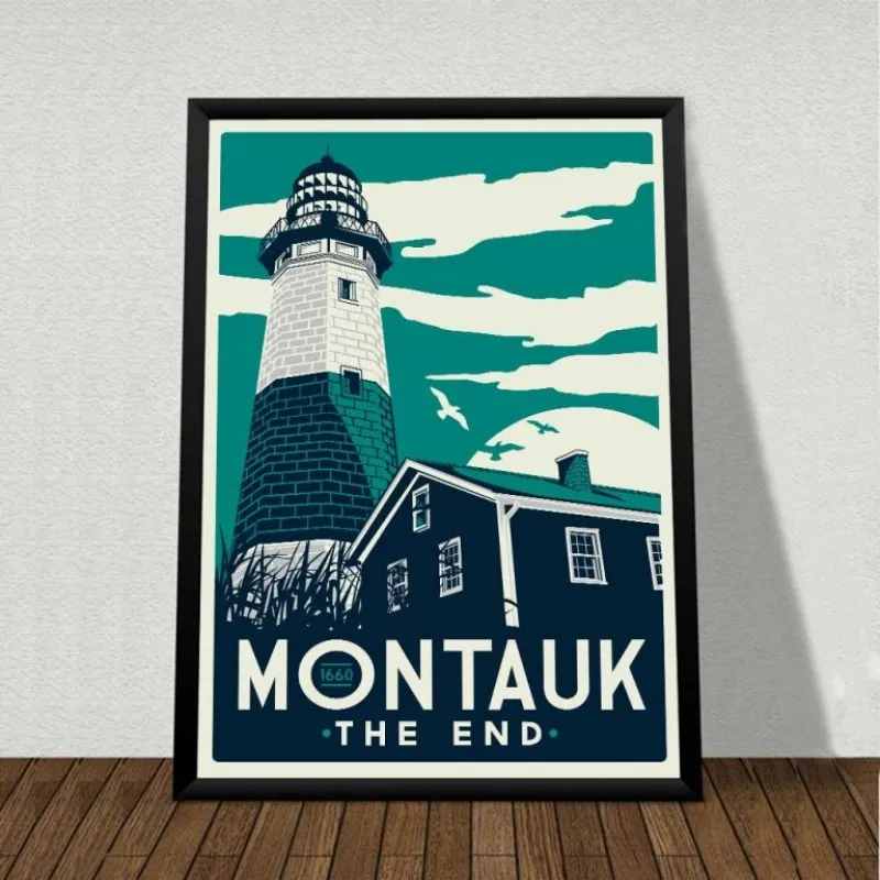 Tranh phong cảnh theo phong cách Vintage