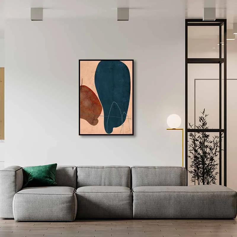 Tranh Trừu Tượng Với Sắc Màu Độc Đáo Và Các Đường Nét Tự Do