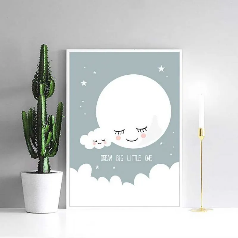 Tranh canvas động vật dễ thương