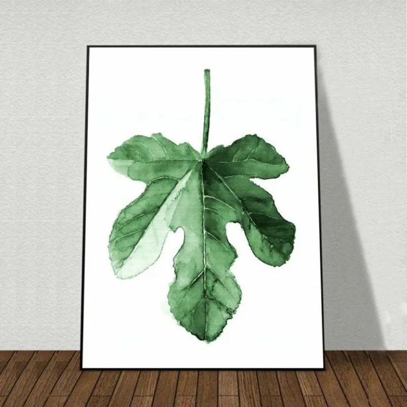 Tranh canvas các loại lá cây nhiệt đới