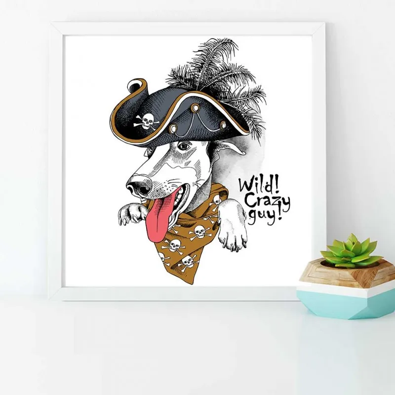 Tranh thời trang nón mũ của thú cưng