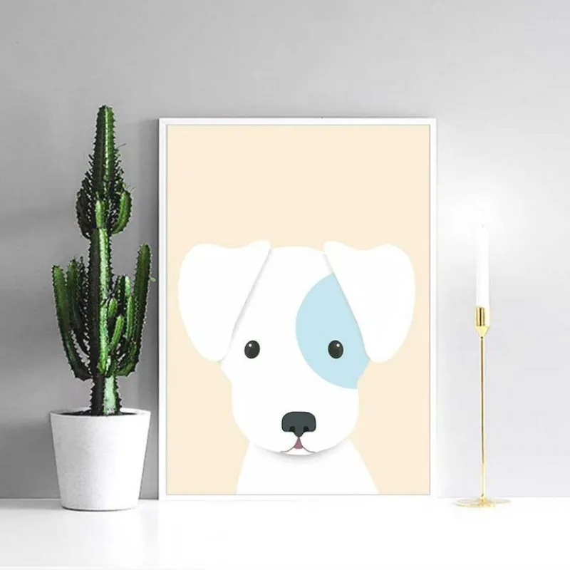 Tranh canvas động vật dễ thương