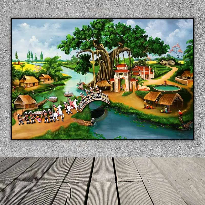 Tranh Vinh quy bái tổ