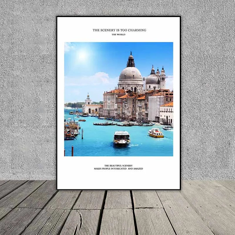 Tranh phong cảnh Thành phố Venice, Quảng trường Old Town Square, cung điện Vorontsov