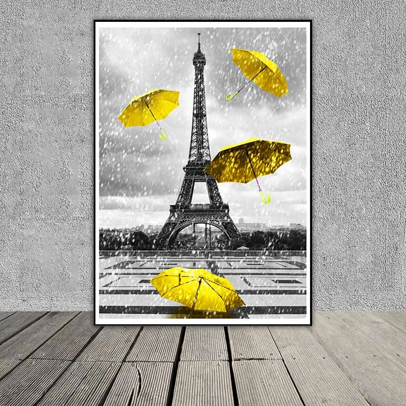 Tranh Scandinavia thành phố Edinburgh, Cầu đường sắt ở Lisbon và Tháp Eiffel