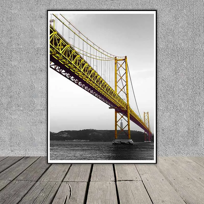 Tranh Scandinavia thành phố Edinburgh, Cầu đường sắt ở Lisbon và Tháp Eiffel