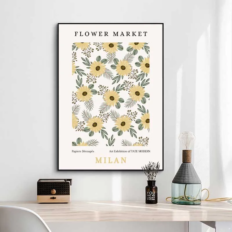 Tranh Canvas Hoa Văn Hiện Đại: Làm Mới Không Gian Nhà Bạn