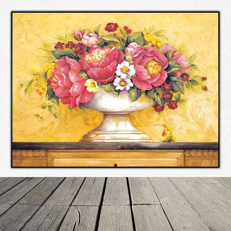 Tranh tĩnh vật hoa của họa sĩ Pamela Gladding