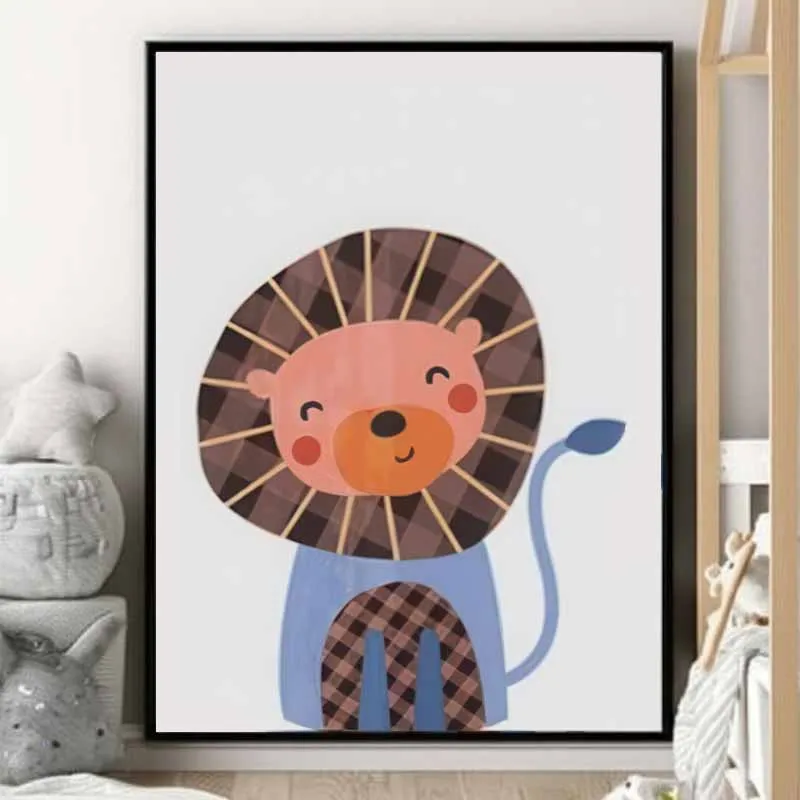 Biệt đội rừng xanh - Tranh treo phòng bé